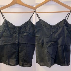 Armani Exchange A|X camisole style tank sz M